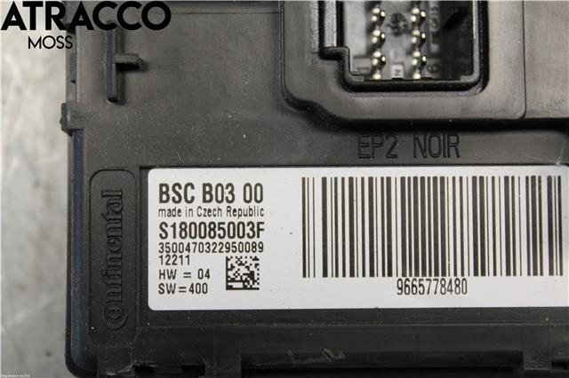 Styreenhet diverse til Citroën Berlingo 2008-2015 (Type II, Fase 1)  (BSCB0300|)