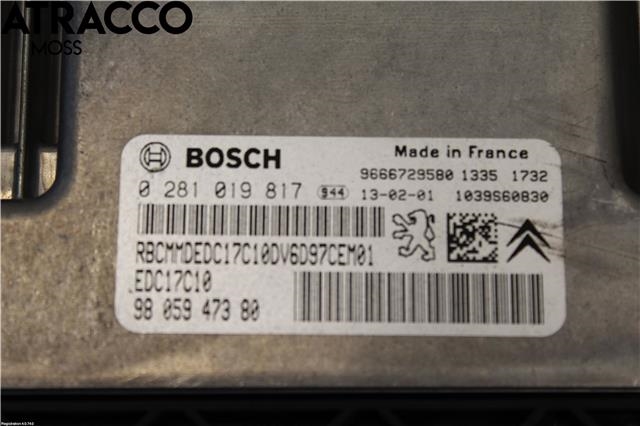 Styreenhet motor til Citroën Berlingo 2008-2015 (Type II, Fase 1)  (1606874080|)