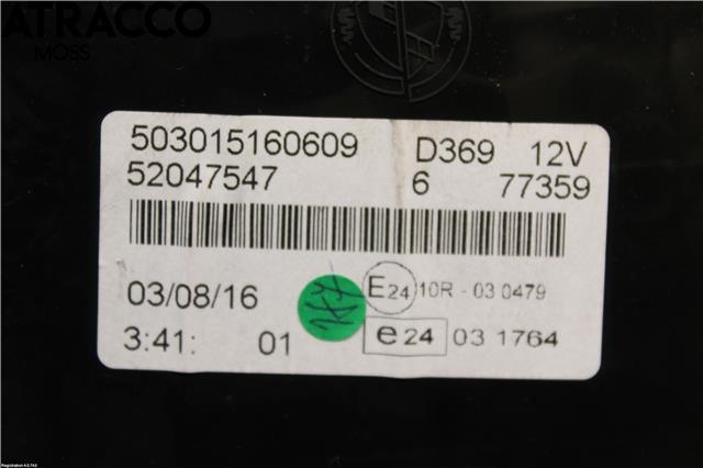 Instrumentpanel til Opel Combo D 2012-2018  (95525096|)