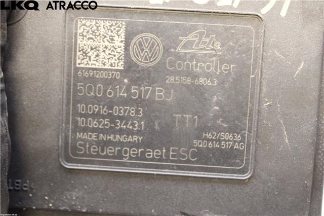 ABS sentral til VW Touran 2015-2021 (Type II) (5Q0614517BJ|)