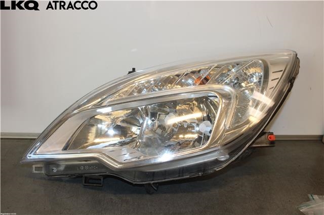 Frontlykt venstre halogen til Opel Meriva B, 2010-2017  (13286612)