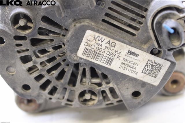 Dynamo til VW Golf VII 2012-2017 (Fase 1) (04C903023K|)