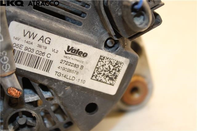 Dynamo til VW T-Roc 2017-->> (05E903026C|)