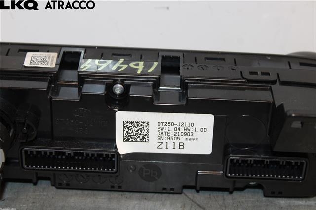 Varmeapparat betjening til Kia e-Soul 2019-->> (Type III)  (97250J2110WK|)