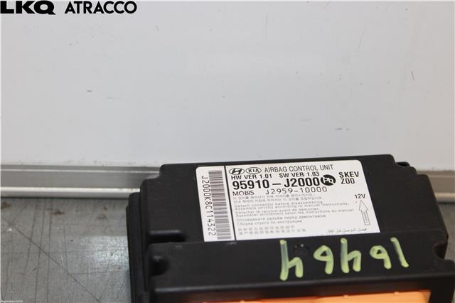 Airbag elektronikk til Kia e-Soul 2019-->> (Type III)  (95910J2000|)
