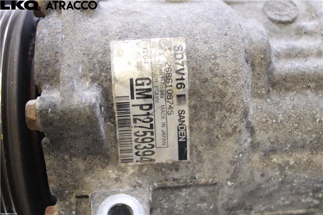 Aircondition kompressor til Saab 9-3 2008-2011 (Type II, Fase 2) (12759394|)