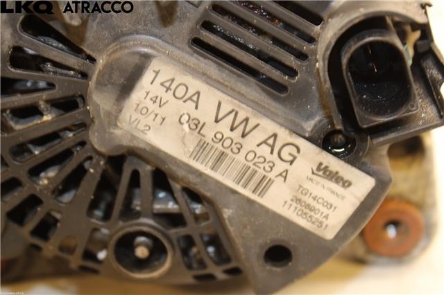 Dynamo til Audi A3 2009-2012 (Type II, Fase 2)  (03L903023AX|)