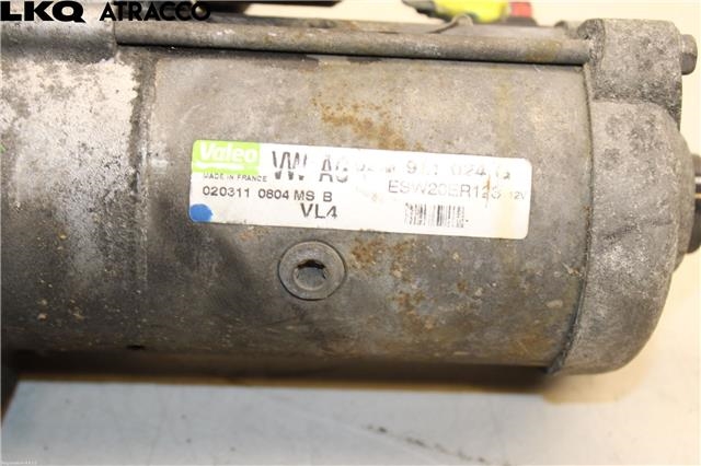 Starter diesel til Audi A3 2009-2012 (Type II, Fase 2)  (02M911024C|)