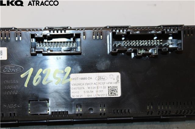 Varmeapparat betjening til Ford Transit Custom 2013-2023 (Type I)  (2473879|)