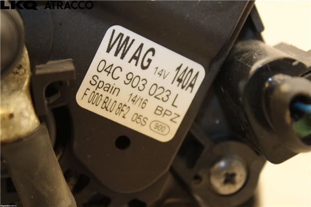 Dynamo til VW Polo 2014-2017 (Type V, Fase 2)  (04C903023L|)