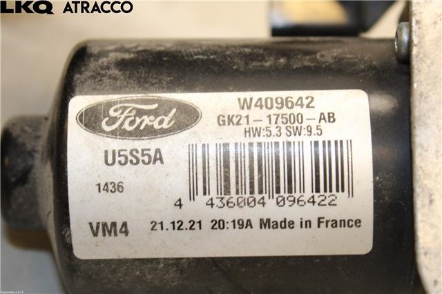 Viskermotor frontrute til Ford Transit Custom 2013-2023 (Type I)  (2598501|)