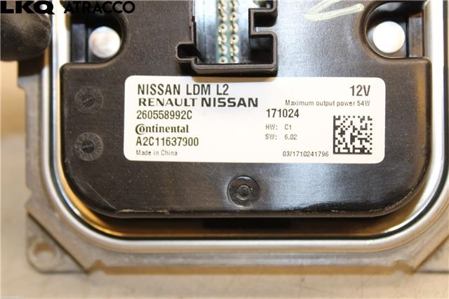 Styreenhet xenon/ballast til Nissan Leaf 2018-->> (Type II)  (260558992C|)