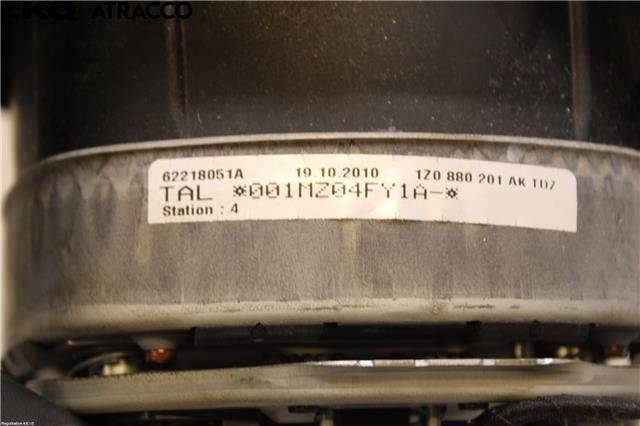 Airbag rattpute til Škoda Superb 2008-2015 (Type II)  (1Z0880201AK|)