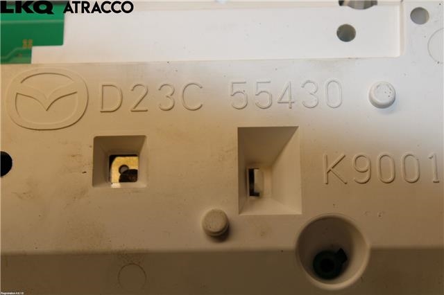 Instrumentpanel til Mazda 3 2013-2016 (Type III, Fase 1)  (BAAS55471C|)