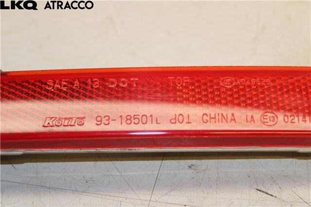 Refleksplate til Nissan Leaf 2018-->> (Type II)  (265608990B|)
