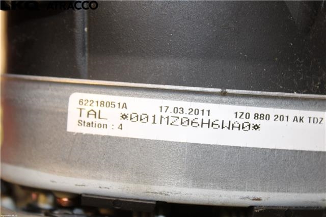 Airbag rattpute til Škoda Superb 2008-2015 (Type II)  (1Z0880201AK|)