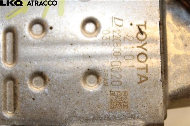 EGR-kjøler til Toyota Yaris 2014-2020 (Type III, Fase 2)  (2568021010|)