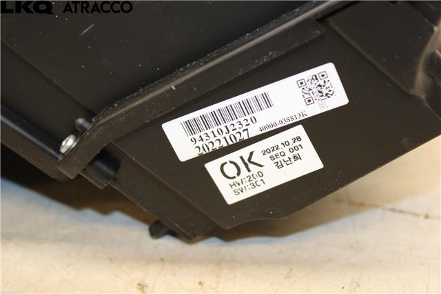 Instrument kjørecomputer til Kia e-Soul 2019-->> (Type III)  (94310J2320|)