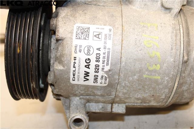 Aircondition kompressor til VW Golf, Plus/Cross 2009-2013 (Fase 2)  (5N0820803|)