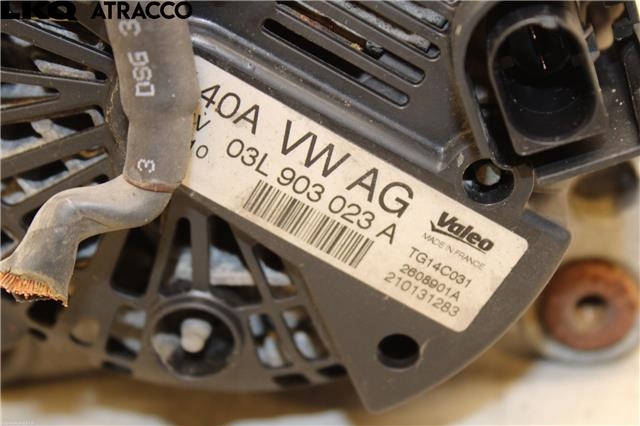 Dynamo til VW Golf, Plus/Cross 2009-2013 (Fase 2)  (03L903023|)
