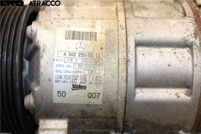 Aircondition kompressor til Mercedes C-Klasse 2007-2011 (Fase 1) (W204) (W204) (A0022305011|)
