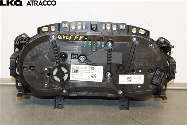 Instrumentpanel til VW Golf VII 2017-2020 (Fase 2)  (5G1920754D|)