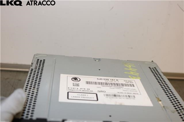 Bilstereo til Škoda Rapid 2012-2019  (5J0035161E|)