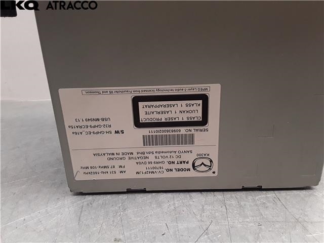 Bilstereo til Mazda 6 2013-2015 (Type III, Fase 1)  (GHR966DV0A|)