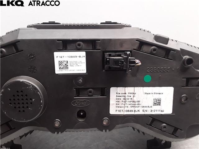 Instrumentpanel til Ford Focus 2014-2018 (Type III, Fase 2)  (F1ET10849BJK|)