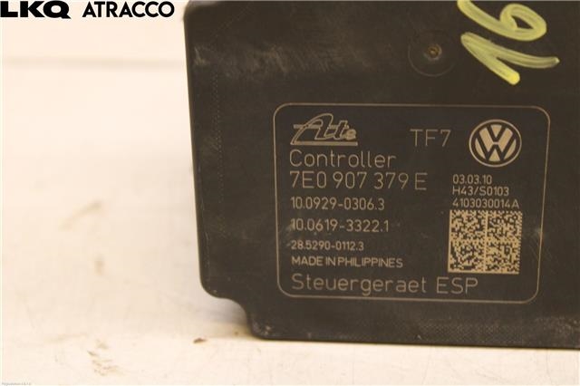 ABS sentral til VW Transporter / Caravelle 2009-2015 (Fase 2) (T5) (T5) (7E0614517A|)