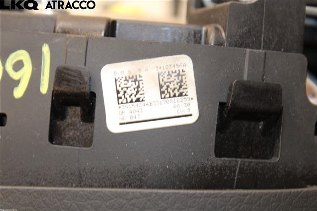 Airbag rattpute til Nissan Qashqai 2014-2021 (Type II)  (985104EA1A|)
