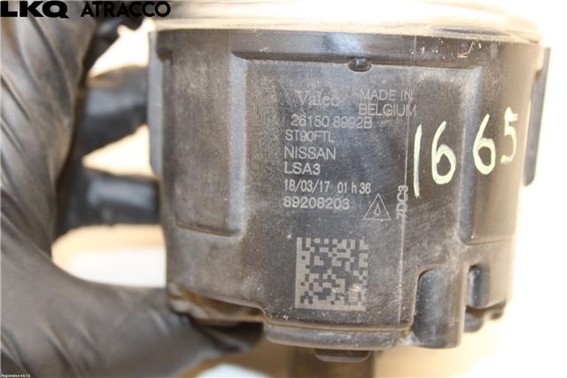 Tåkelykt høyre foran til Nissan Qashqai 2014-2021 (Type II) (261508992B|)