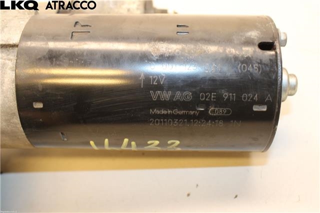 Starter diesel til Škoda Superb 2008-2015 (Type II)  (02E911024A|)