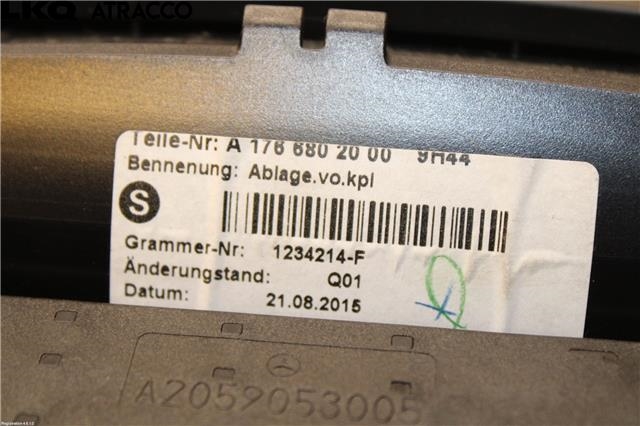 Dashbord askebeger til Mercedes CLA 2013-2019 (C117) (C117) (A1766802000|)