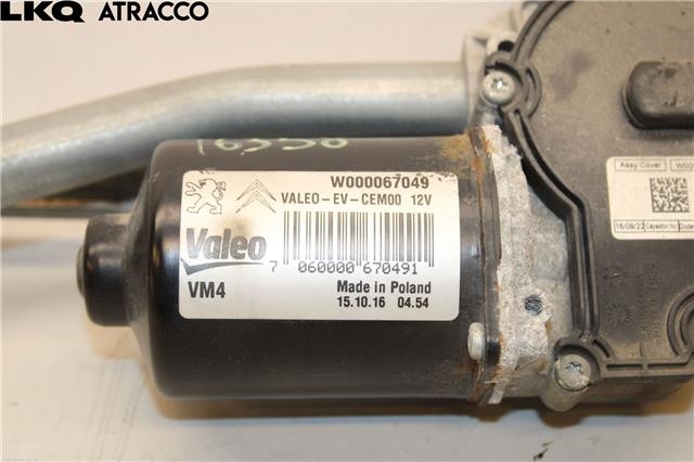 Viskermotor frontrute til Peugeot Expert 2016-->> (Type III)  (9808465280|)