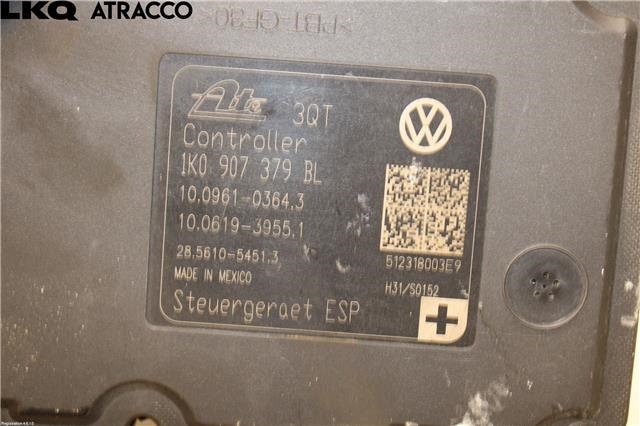 ABS sentral til VW Golf VI 2008-2012  (1K0614517DP|)