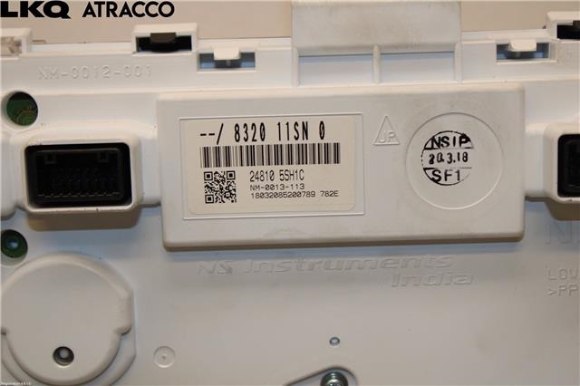 Instrumentpanel til Nissan Leaf 2018-->> (Type II)  (248105SH0A|)