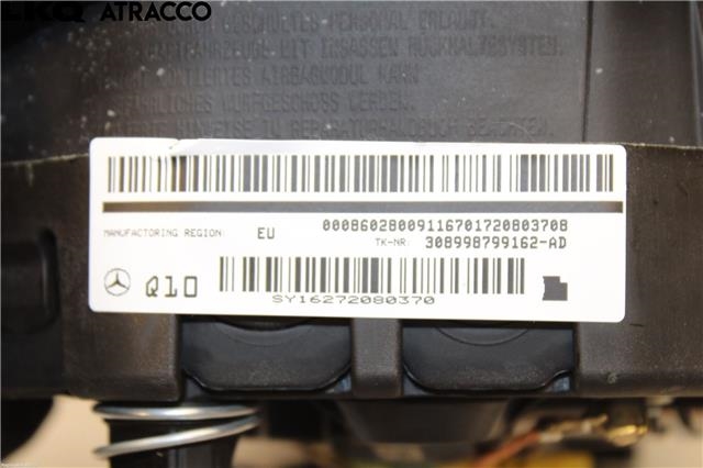 Airbag rattpute til Mercedes C-Klasse 2014-2018 (Fase 1) (W205) (W205) (A0008602800|)