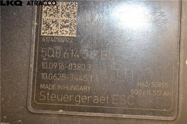 ABS sentral til VW e-Golf 2014-2017 (Fase 1)  (5Q0614517DB|)