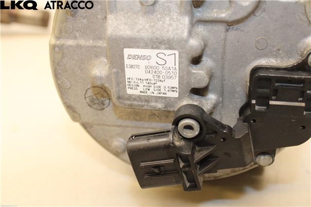 Aircondition kompressor til Nissan Leaf 2018-->> (Type II)  (926005SA1A|)