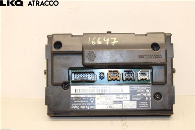 Multimedia display (MCU - Media Controller Unit) til Renault Zoe 2013-2019 (Fase 1)  (259150423R|)