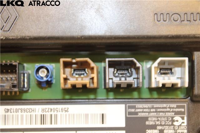 Multimedia display (MCU - Media Controller Unit) til Renault Zoe 2013-2019 (Fase 1)  (259150423R|)