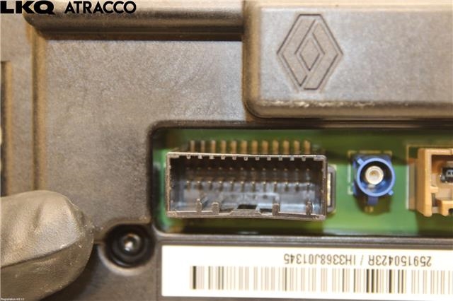 Multimedia display (MCU - Media Controller Unit) til Renault Zoe 2013-2019 (Fase 1)  (259150423R|)