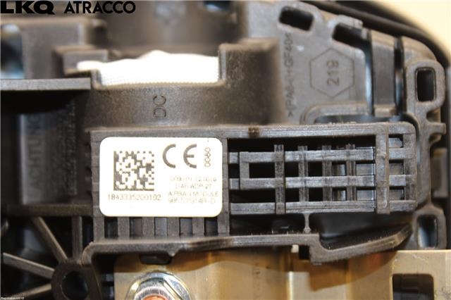 Airbag rattpute til Renault Zoe 2013-2019 (Fase 1)  (985706914R|)