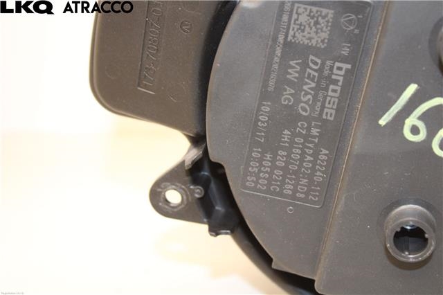 Varmeapparat motor til Audi A6, Allroad 2015-2019 (Type III, Fase 2) (C7) (C7) (4H1820021B|)