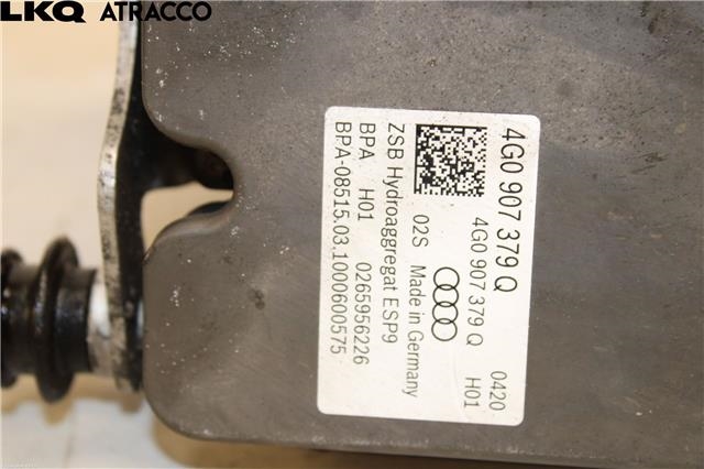 ABS sentral til Audi A6, Allroad 2012-2014 (Type III, Fase 1) (C7) (C7) (4G0614517AG|)