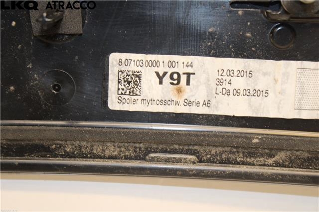 Spoiler bakluke til Audi A6, Allroad 2015-2019 (Type III, Fase 2) (C7) (C7) (4G9827933E|)