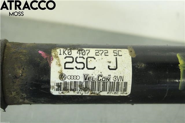 Drivaksel høyre foran til VW Golf VI 2008-2012  (1K0407452TX|)