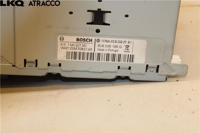 Bilstereo til VW Tiguan 2007-2011 (Type I, Fase 1)  (1T0057680D|)