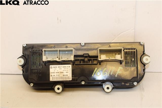 Varmeapparat betjening til VW Tiguan 2007-2011 (Type I, Fase 1)  (5K0907044HD|)
